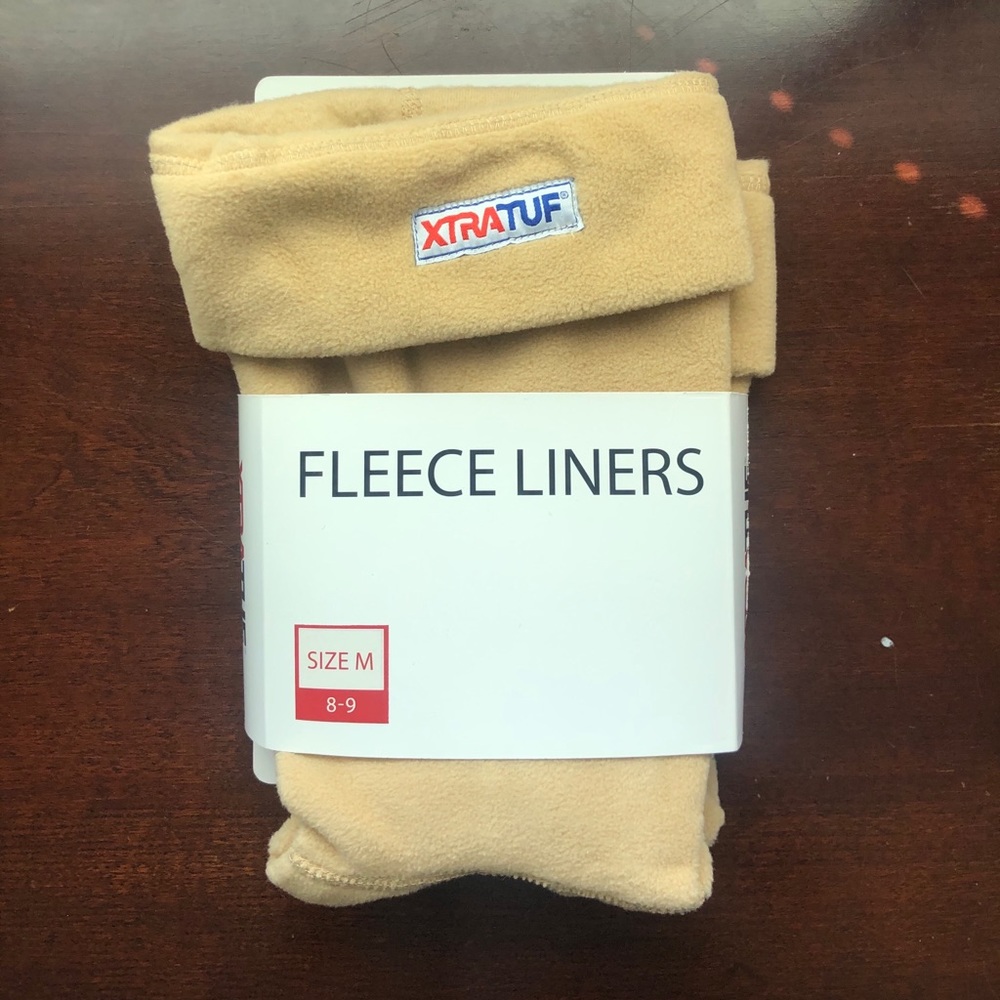 XtraTuf Fleece Boot Liners in Beige